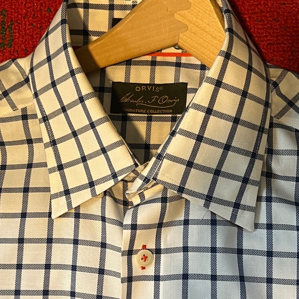 Orvis Men’s Signature Collection Long Sleeve Shirt Size Large - Picture 3 of 3